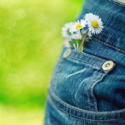 Spring in my blue jeans http andokadesbois.deviantart.com